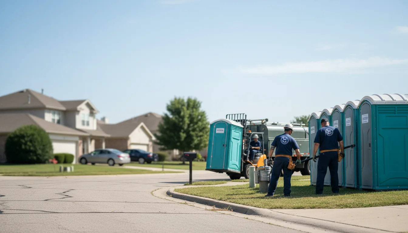 Porta Potty Rental in Alma Center, WI near me